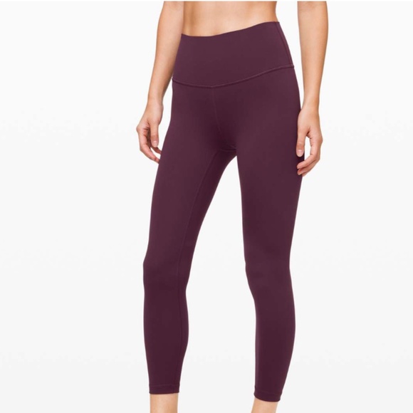 Lululemon Wunder Under High-Rise Tight 25" *Full-On Luxtreme in Arctic Plum 2 - Picture 4 of 7